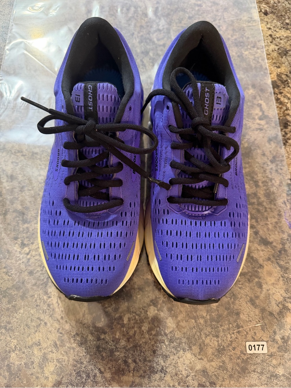 Brooks Ghost Women's Running Shoes - Purple/Black size 9